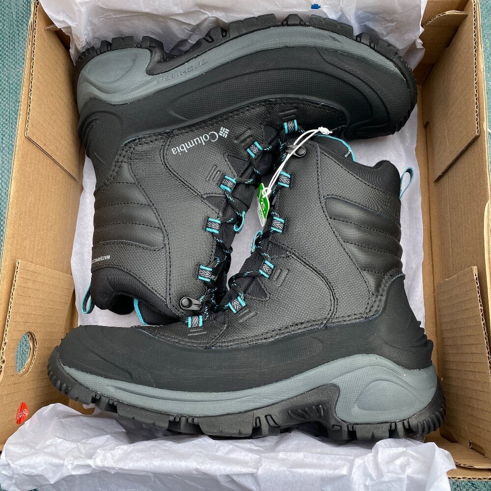 Columbia Black and Gray Winter Boots